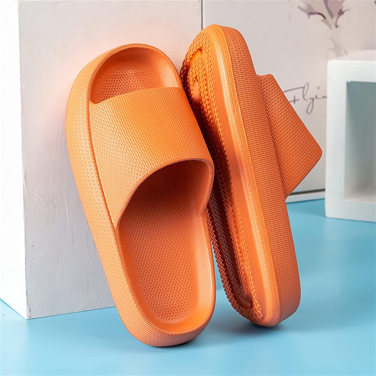 Eva Slippers Summer Feeling Thick Bottom Slippers Wholesale Home Bathroom Bath Non-slip Deodorant Slippers Home